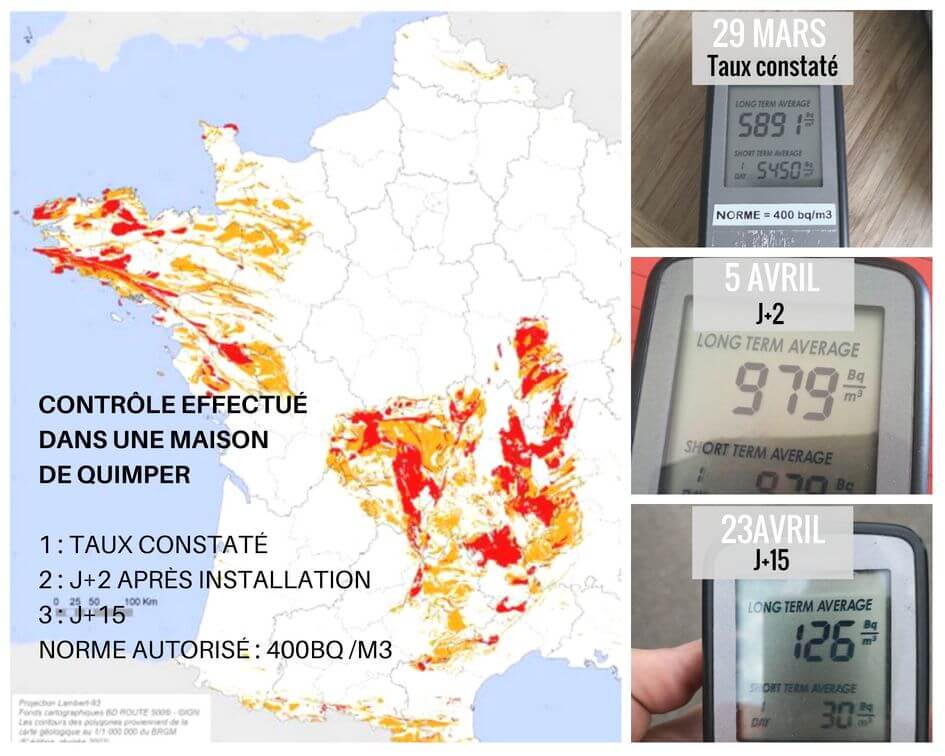 diagnostic radon effectué à quimper